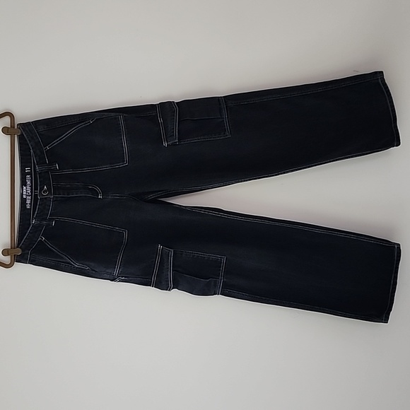 Hot Topic Denim - HT Hot Topic Black Carpenter Cargo Pants Jeans 11 W 32 L 31 (5E)